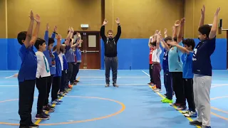 احماء عام لطلاب المرحلة الابتدائية دندنها