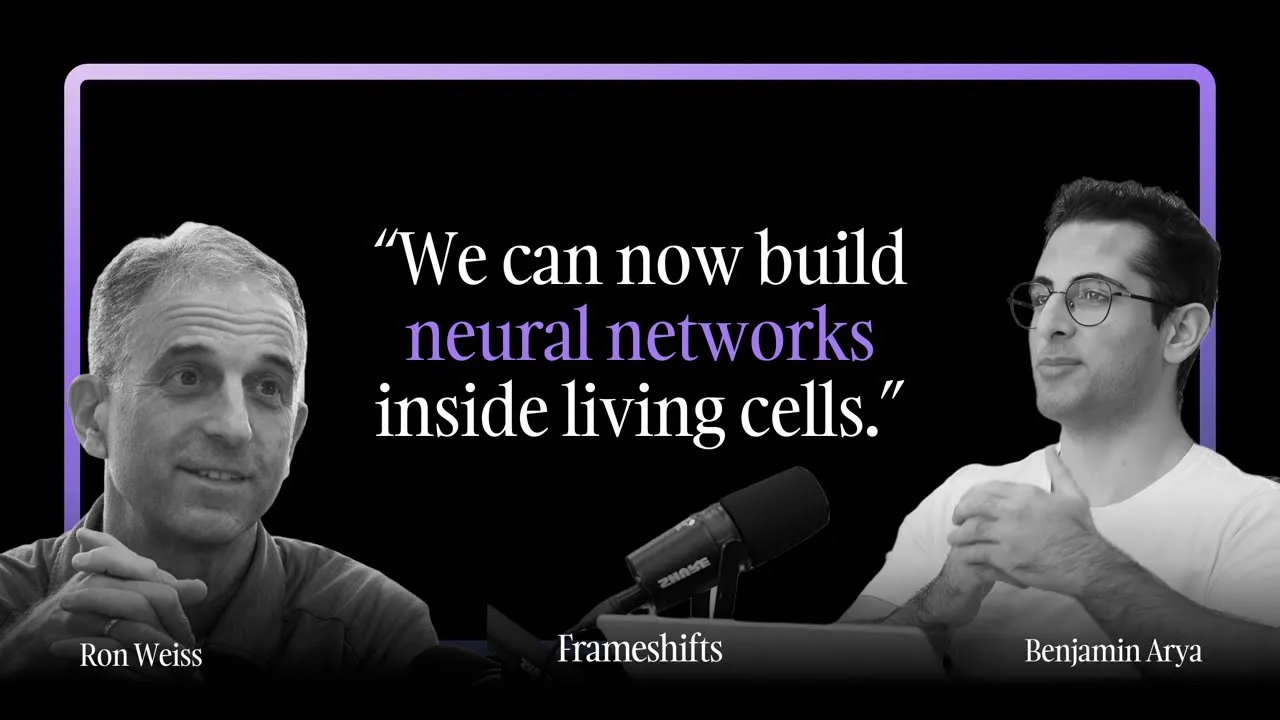 Ron Weiss: Synthetic Biology, Gene Circuits and Programmable Therapies | Frameshifts Episode #2