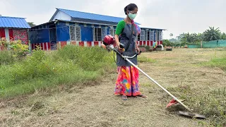 New Petrol Grass Cutter Machine Used Full Video | R.S Electrical Adviser 