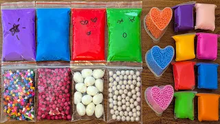 Making Relaxing Slime with Satisfying Bags & Clay