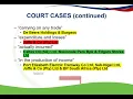General deductions
