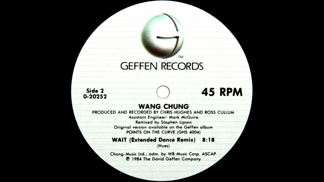 Wang Chung - Wait (Extended Dance Remix) 1984