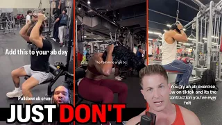 This “S-TIER” ABS Exercise.. (IS TRASH 🗑️)
