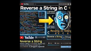 Reverse a String in C C Programming Tutorial Exercise 14