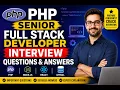 PHP Senior Full Stack Developer Interview Questions