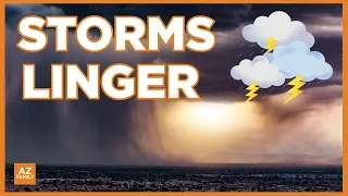 When will Phoenix area storms start to dissipate