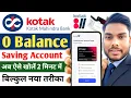 Download Lagu Kotak Mahindra Bank 811 Open Account Zero Balance - Kotak 811 Account Opening Online New Process