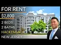FOR RENT Luxury Big Apartment with 2 Bedrooms 2 Baths 2 Parkings in Hackensack New Jersey 2 800