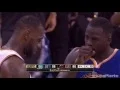 LeBron James Draymond Green Fight - Warriors vs Cavaliers
