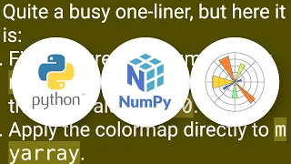 How to convert a NumPy array to PIL image applying matplotlib colormap