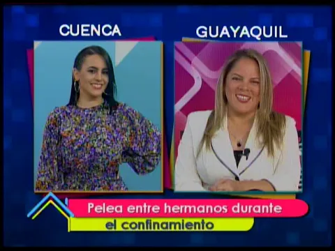 Pelea entre hermanos durante el confinamiento