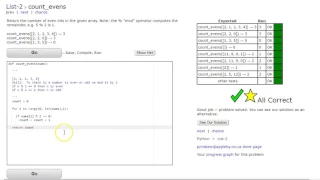 CodingBat - count