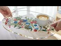 YOU CAN MAKE THIS AT HOME Resin Flower Tray DIY EPOXY