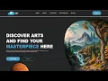 How to Create Art Gallery Website Using HTML and CSS Fast Code