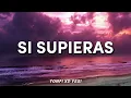 Maelo Ruiz - Si supieras - Letra/Lyrics