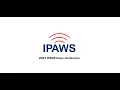 2024 Users Conference IPAWS Message Design Dashboard