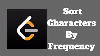 LeetCode Sort Characters By Frequency