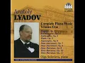 4 Arabesques, Op. 4: No. 2 in A Major: Allegretto