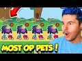 I GOT THE MOST OP TEAM IN ROBLOX BATTLE PETS