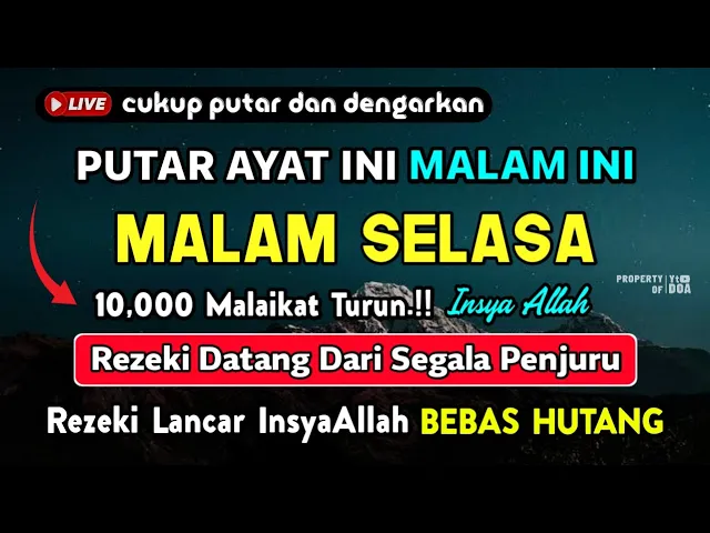 Download MP3 PUTAR DZIKIR INI❗Dzikir Mustajab Pembuka Pintu Rezeki, InsyaAllah Rezekimu Mengalir Deras - Yt DOA