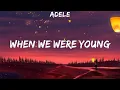Adele When We Were Young