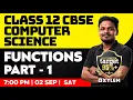 Class 12 CBSE - Computer Science