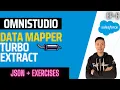 Salesforce OmniStudio DataMapper DataRaptor Turbo Extract - JSON Exercises Best Practice EP6