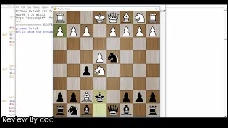 Chess Game In PYTHON With Source Code Source Code Projects
