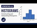 Histograms Constructing and Interpreting Histograms Statistics 2 2 1