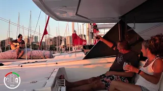 #106 SISU welcomed to ISTANBUL by LEGENDARY SINGER | Sailing Sisu Leopard 45 Catamaran