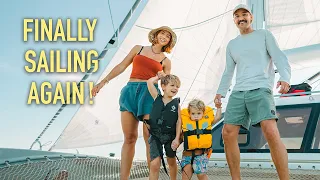 Given the Keys to a NEW BOAT! (40ft Trimaran)