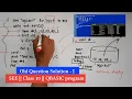 Class 10 QBASIC FILE Handling New model important question