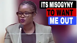 watch nobuhle nkabane accusing everyone who wants her to step down of being a misogynist
