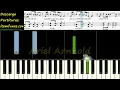 AYER TE VI Jesus Adrian Romero Piano Tutorial Partitura PDF Sheet Mas Claro que la Luna Pista Letra