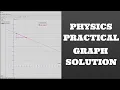 2023 Physics Practical Graph Questions and Solution