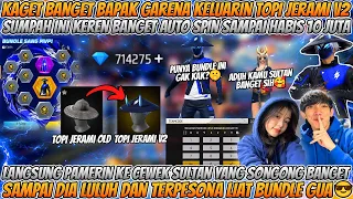 KAGET BANGET BAPAK GARENA KELUARIN TOPI JERAMI V2 LANGSUNG PAMERIN KE CEWEK SULTAN YANG SONGONG 😱