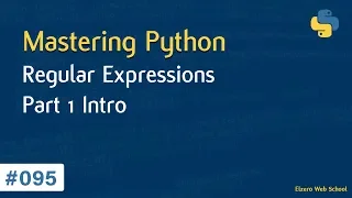 Learn Python in Arabic - Regular Expressions Part 1 Intro