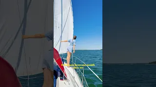 1 month at sea💙 #sailboat #sailing  #sailinglife #boatlife #sailors