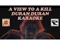 Lagu 🎹 A View to a Kill Duran Duran karaoke instrumental cover with lyrics
