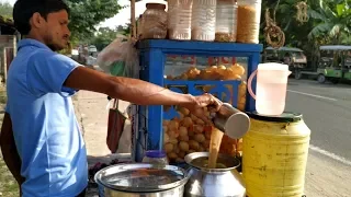 Download Eating Panipuri ( Fuchka / Golgappa ) - Indian Street Food Kolkata - Bengali Street Food MP3