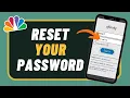 Xfinity Comcast - How to Reset Password