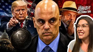 É REAL - Xande na MIRA de TRUMP de novo!  E um ALERTA ELEITORAL IMPORTANTE.