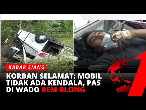 Merinding, Kesaksian Korban Selamat Bus Masuk Jurang di Sumedang