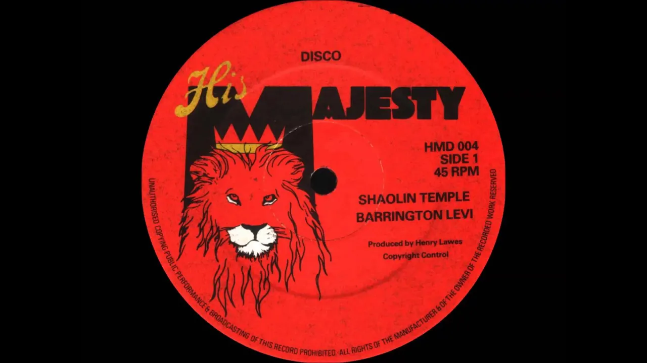 Barrington Levi + Jah Thomas  -  Shaolin Temple