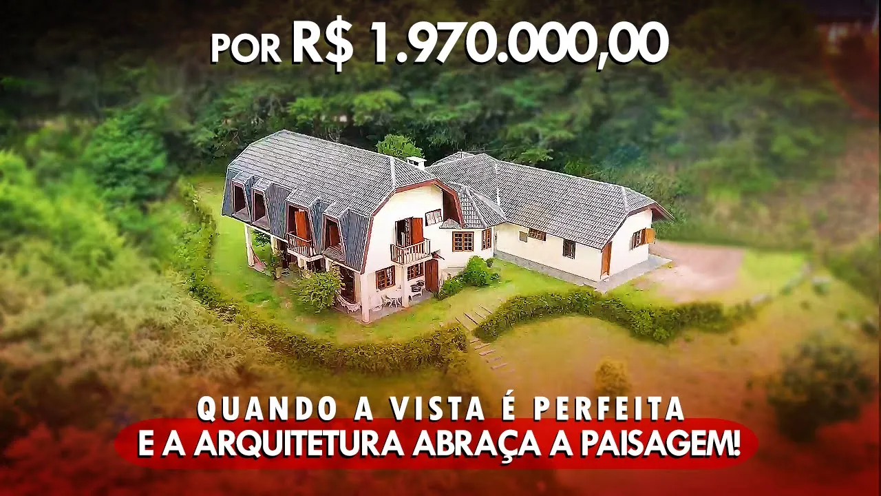 Video do Imóvel: Quando a vista é perfeita e a arquitetura abraça a paisagem, é isso que acontece