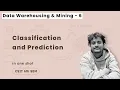 Data Warehousing and Mining - 6 Classification and Prediction CSIT 7th Sem