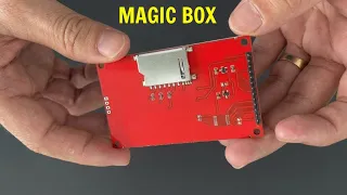 I Built a Magic Cardboard Box That TALKS to You!