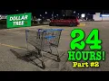 Surviving Off ONLY Dollar Tree for 24 HOURS EATING JUNK PART 2