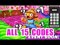 ALL CODES 1 Speed Keyboard Escape FORTNITE SMUTI MAP PART 2