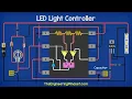 LED Dimmer controller design Electronics engineering pulse width modulation translated khmer 04